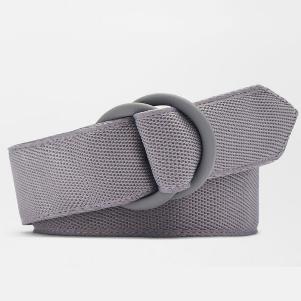 Peter Millar Grey Performance O-Ring Belt XL